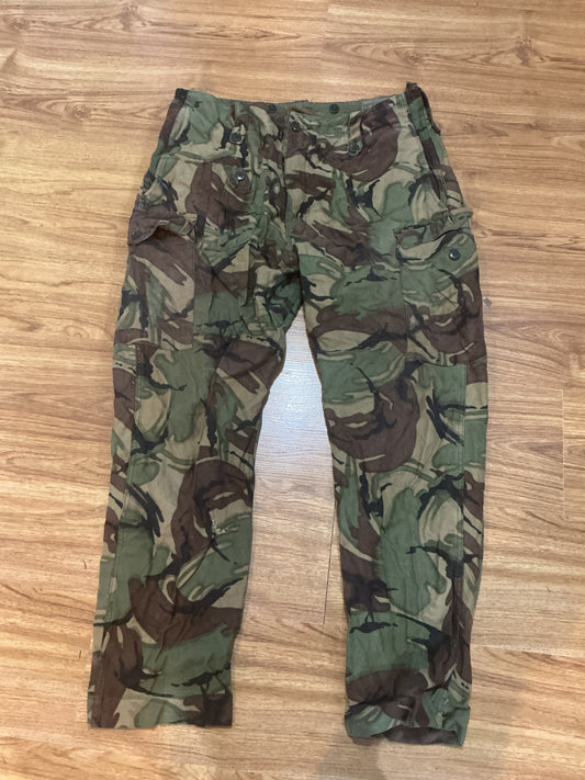 Vintage British Military DPM Pants WAIST 36