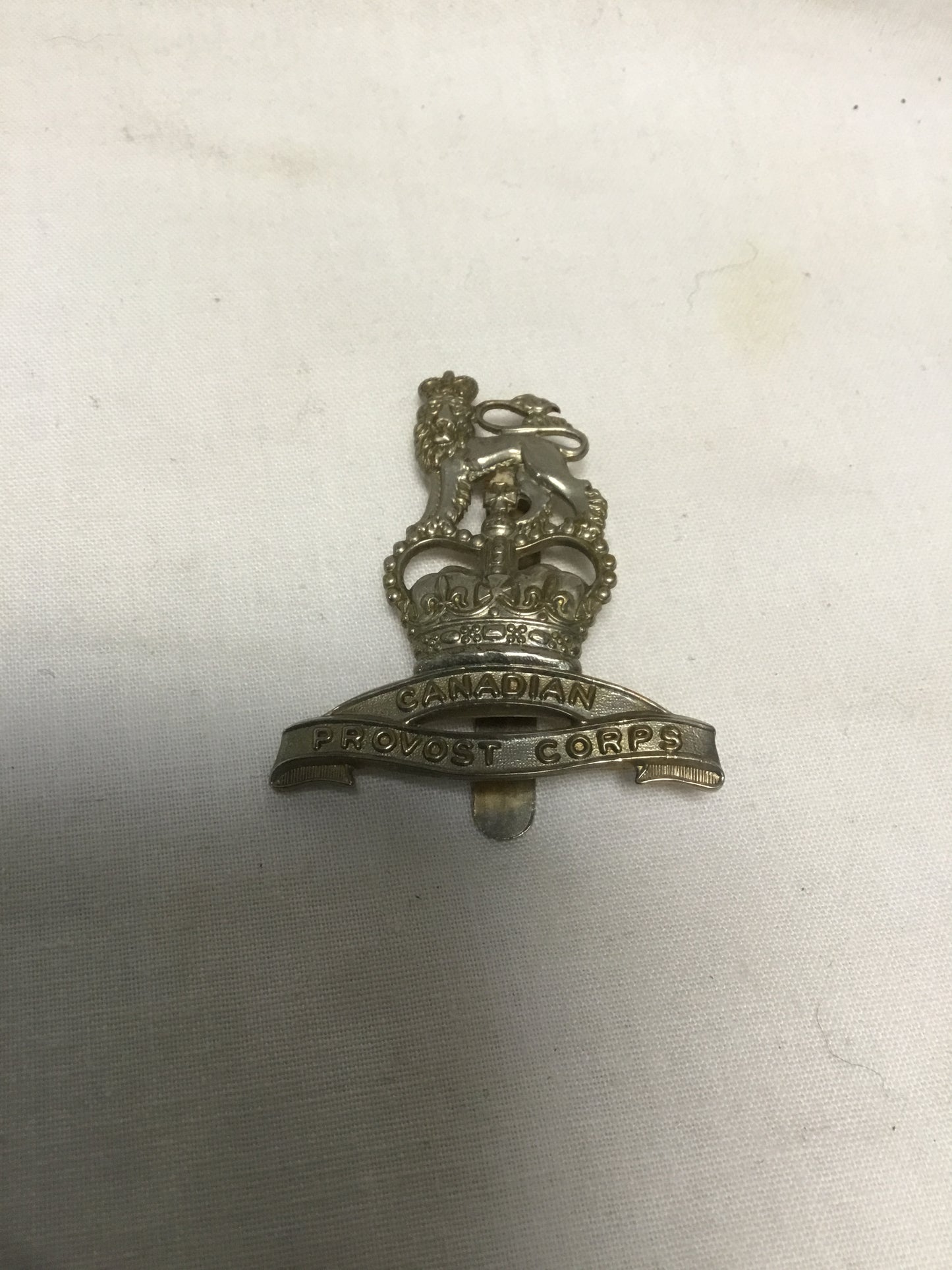 Canadian Military Provost Corps Hat Badge