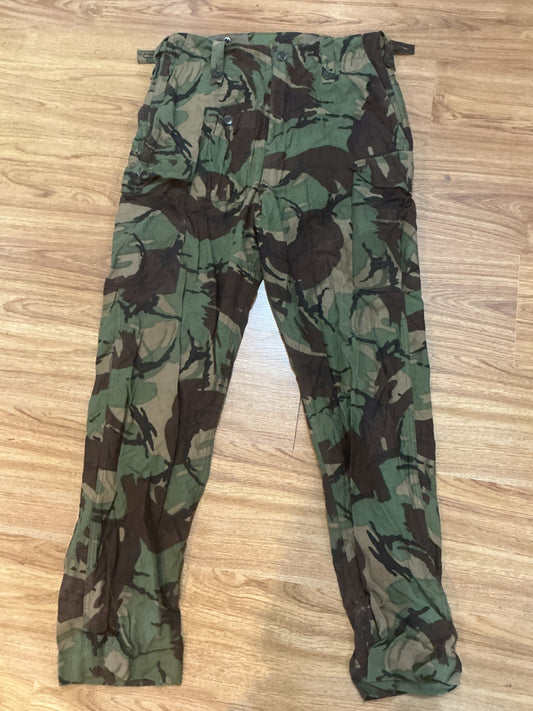 Vintage British Military DPM Pants WAIST 34
