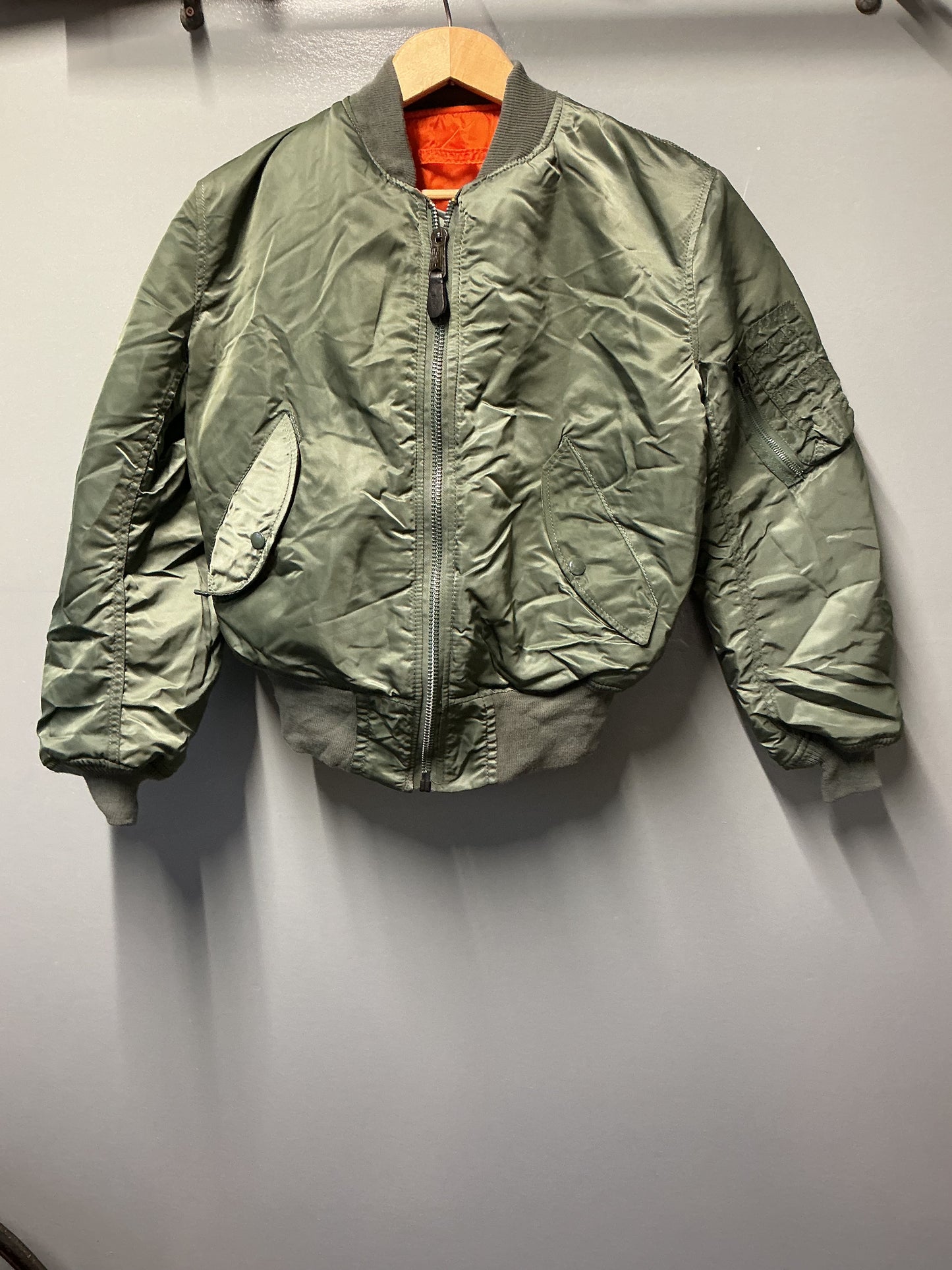 Alpha MA-1 Bomber Jacket Size Small