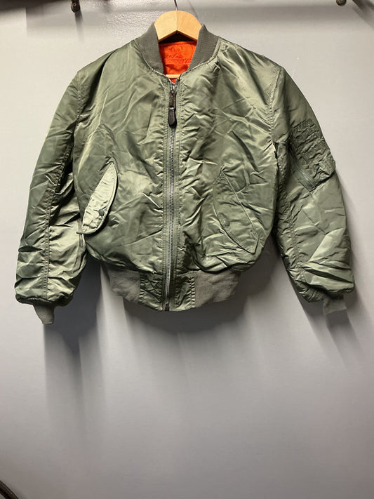Alpha MA-1 Bomber Jacket Size Small