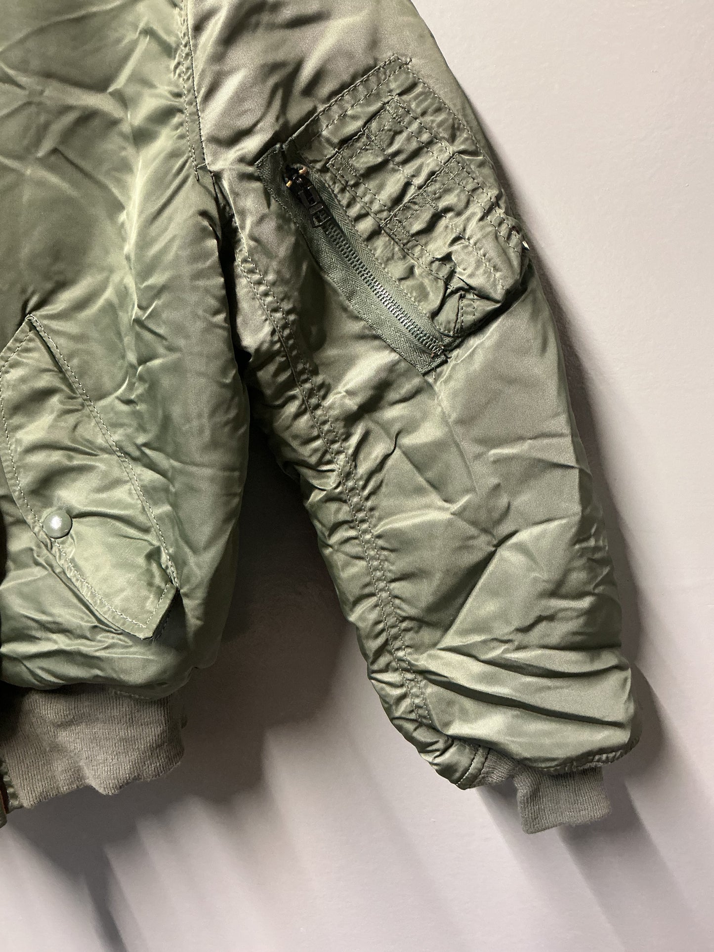 Alpha MA-1 Bomber Jacket Size Small