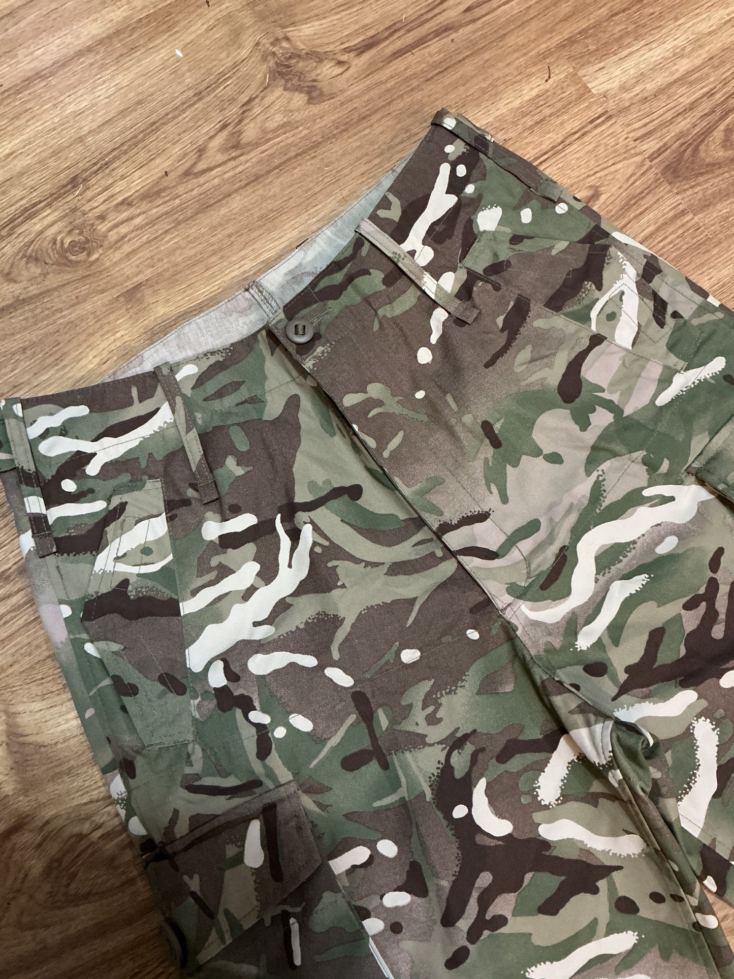 British Military Multi-Cam  Windproof Pants waist 32 inches