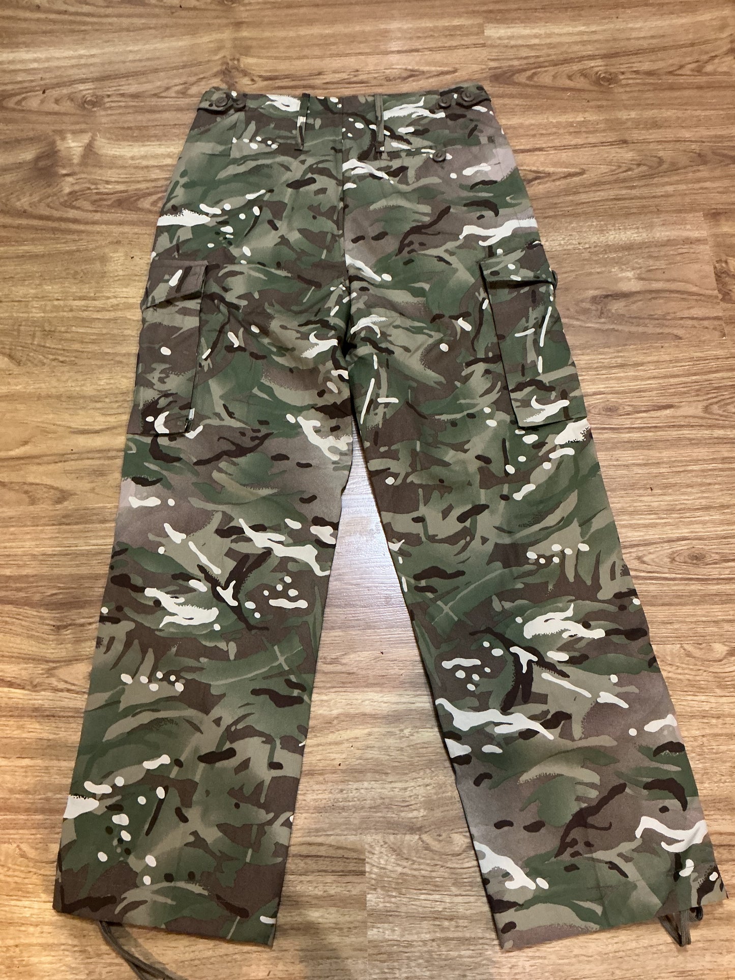 British Military Multi-Cam  Windproof Pants waist 32 inches