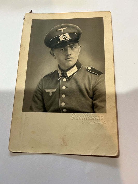 WW11 German Officers Post Card