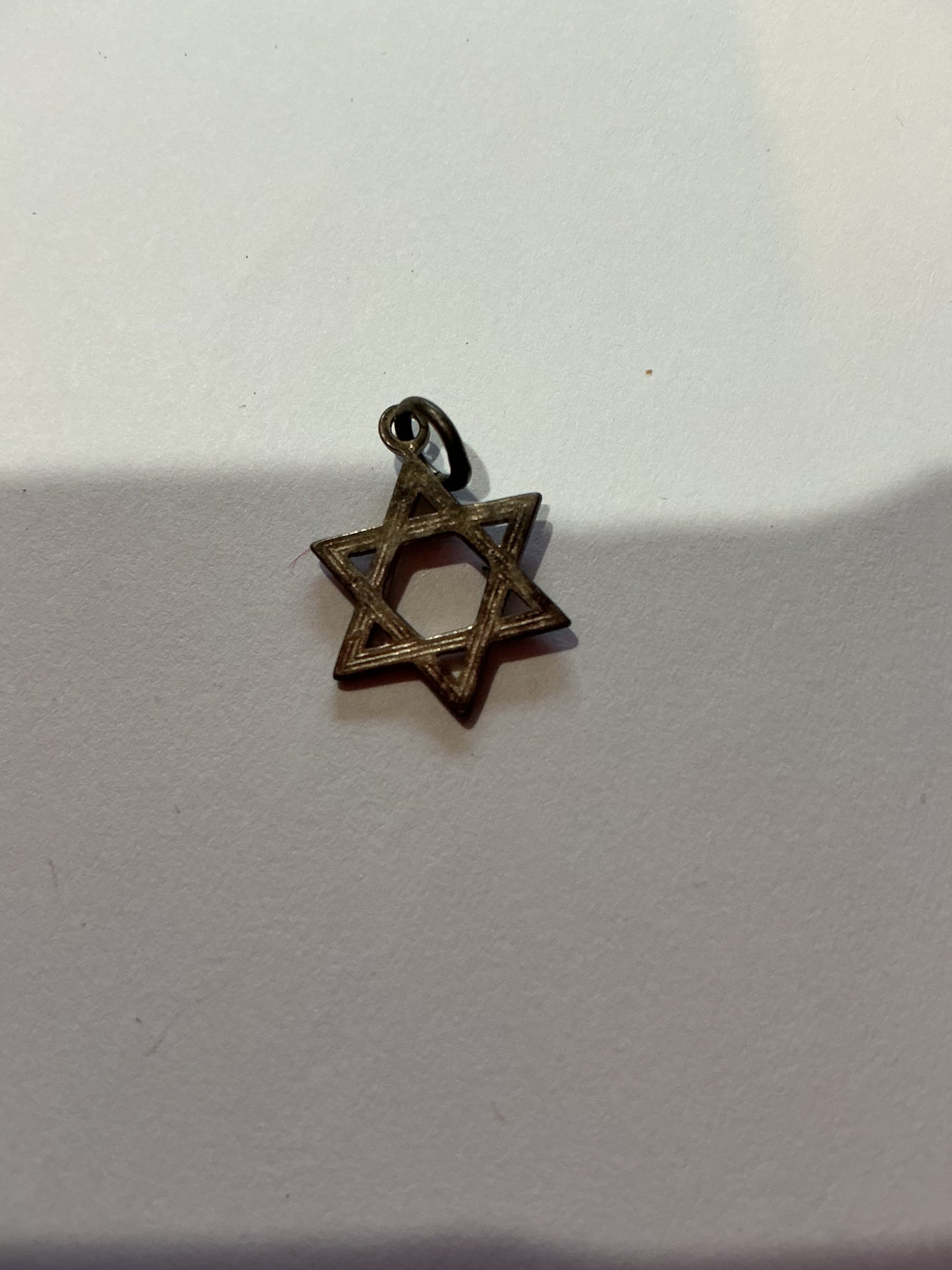 Small Star of David necklace   Charm