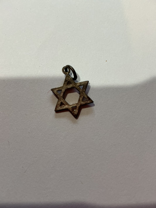 Small Star of David necklace   Charm