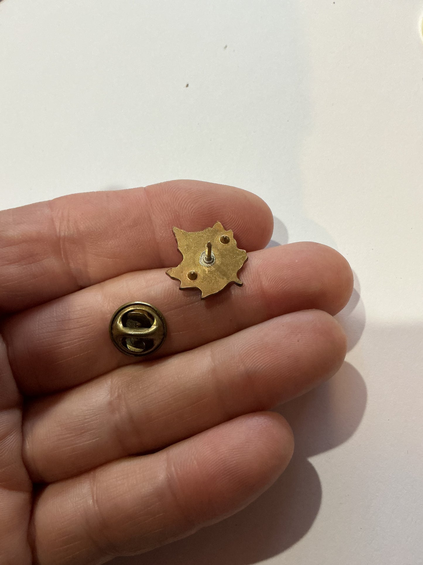 Vintage Mack Truck gold tone Lapel Pin