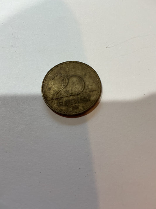 1991 Hungary 20 Forint Coin