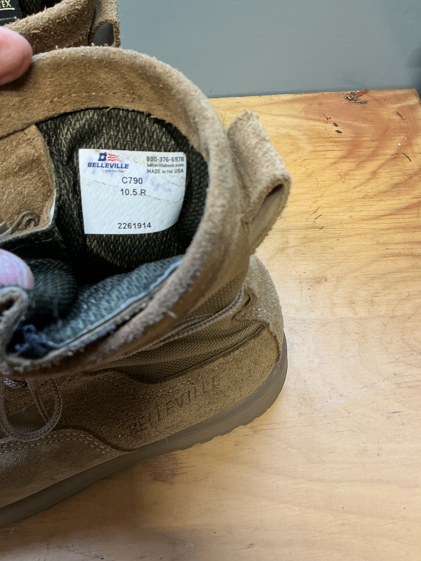 Belleville Boots ,Gore Tex Vibram Sole Size 10.5 R