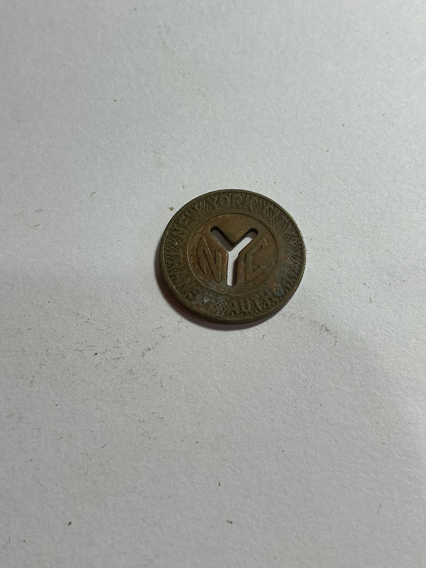 New York City, NY Transit Authority Transit Trolley Token - New York