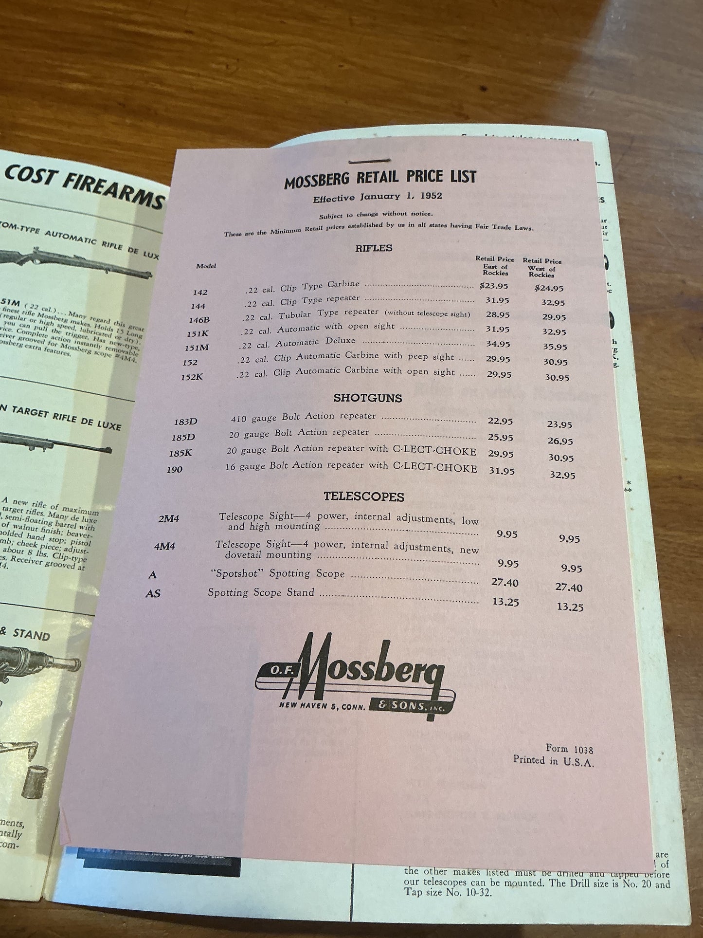 The Guidebook to Rifle Marksmanship prepared by the National Rifle Association exclusively for O. F. Mossberg