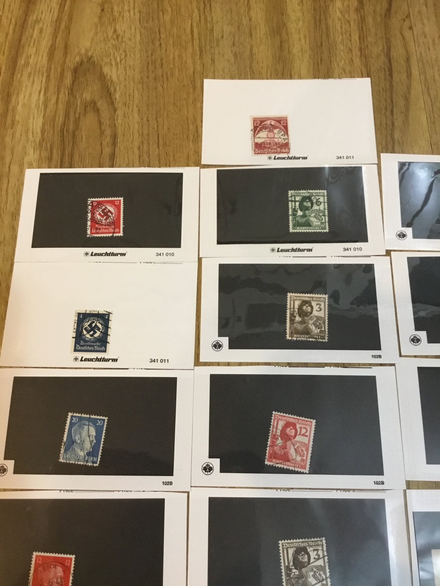 Lot of 20 WW11 German Stamps