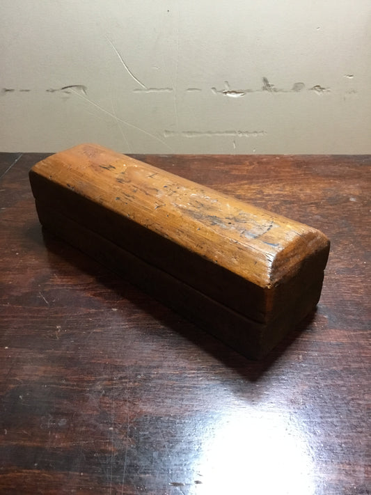 Antique Sharping Stone in Wooden Box