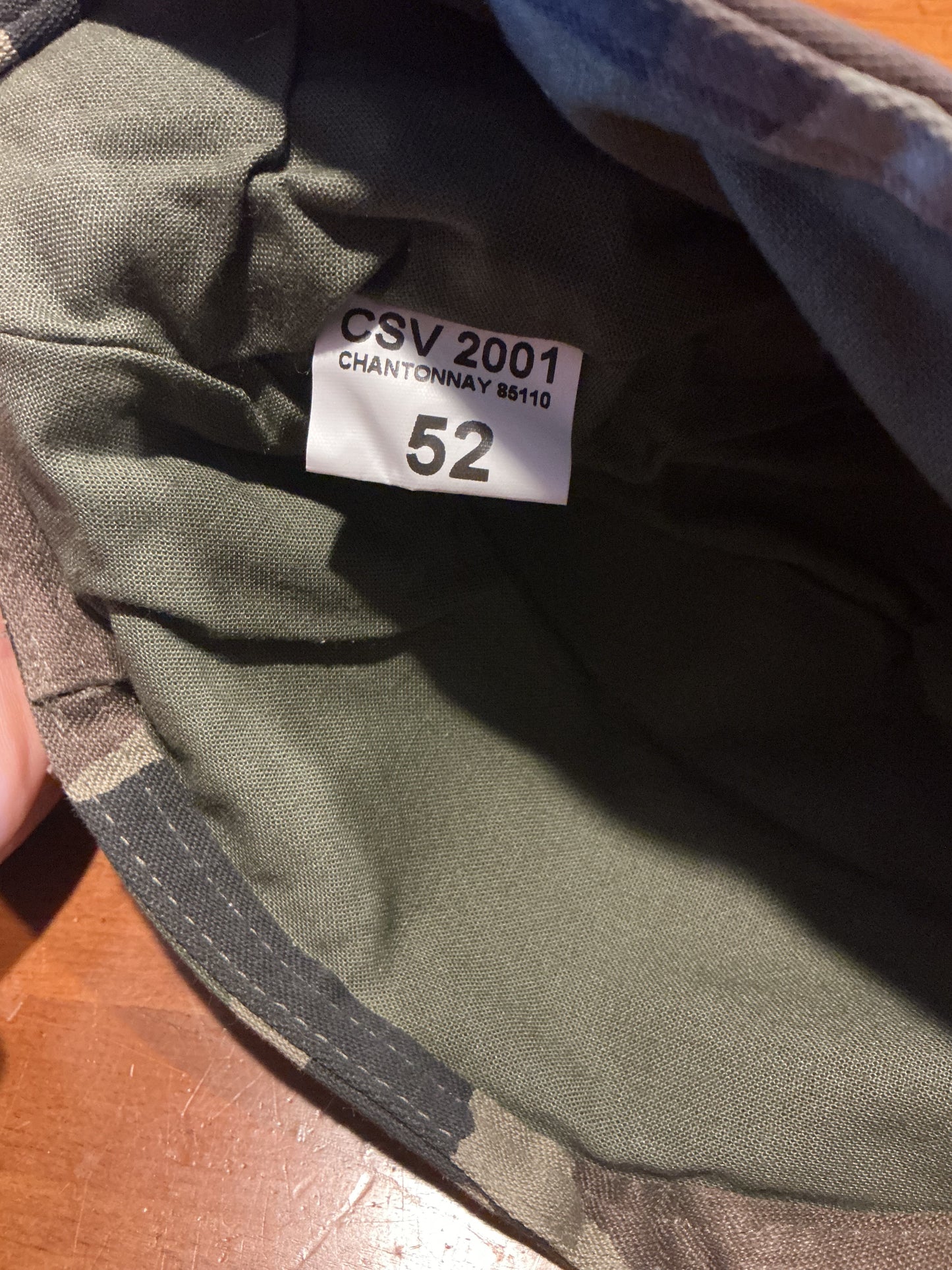French Army  field cap combat