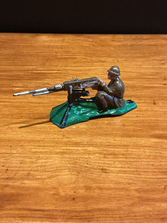 Medal Soldier with 50 Cal Machine Gun