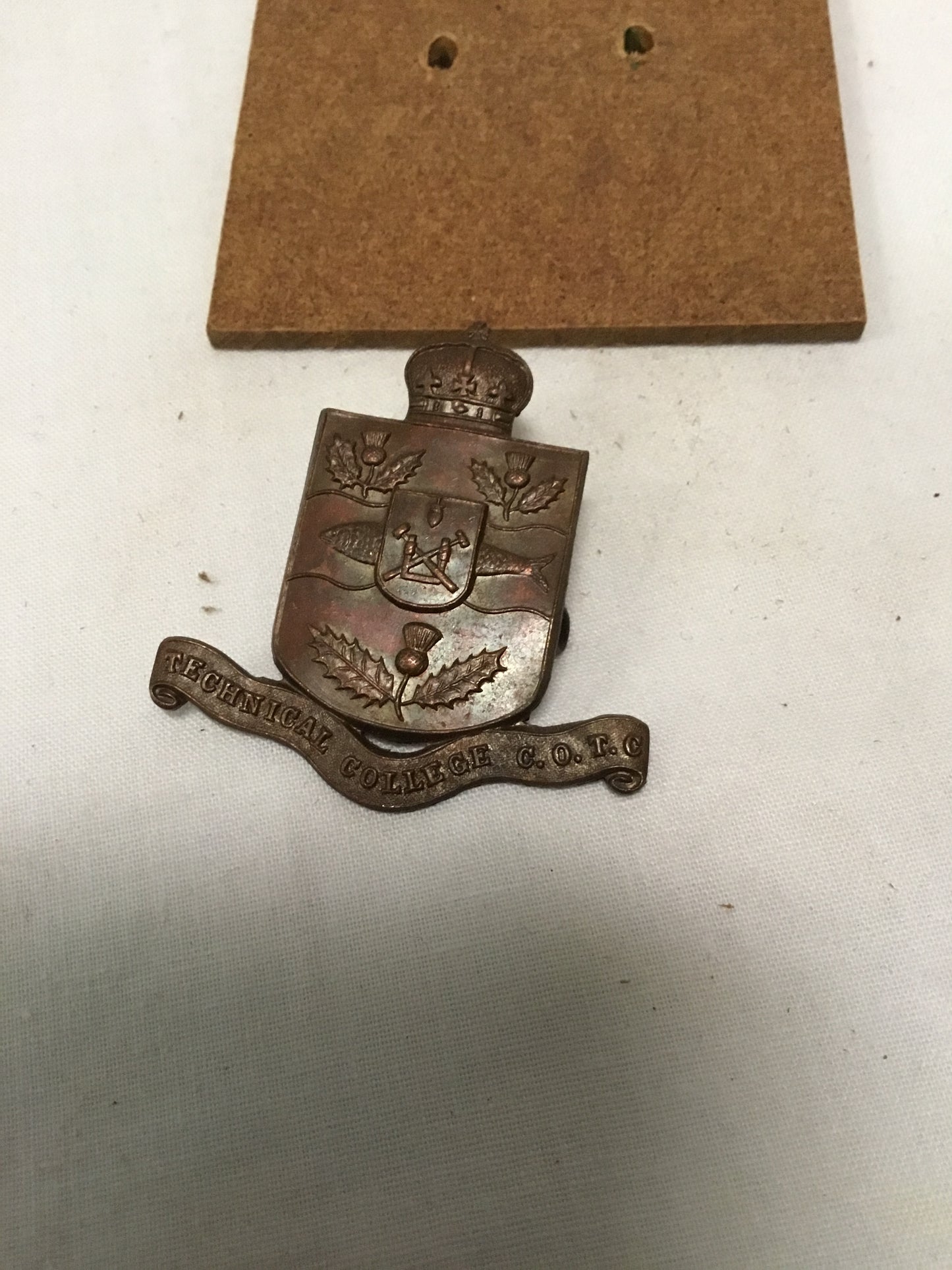 COTC Nova Scotia Technical College Cap Badge