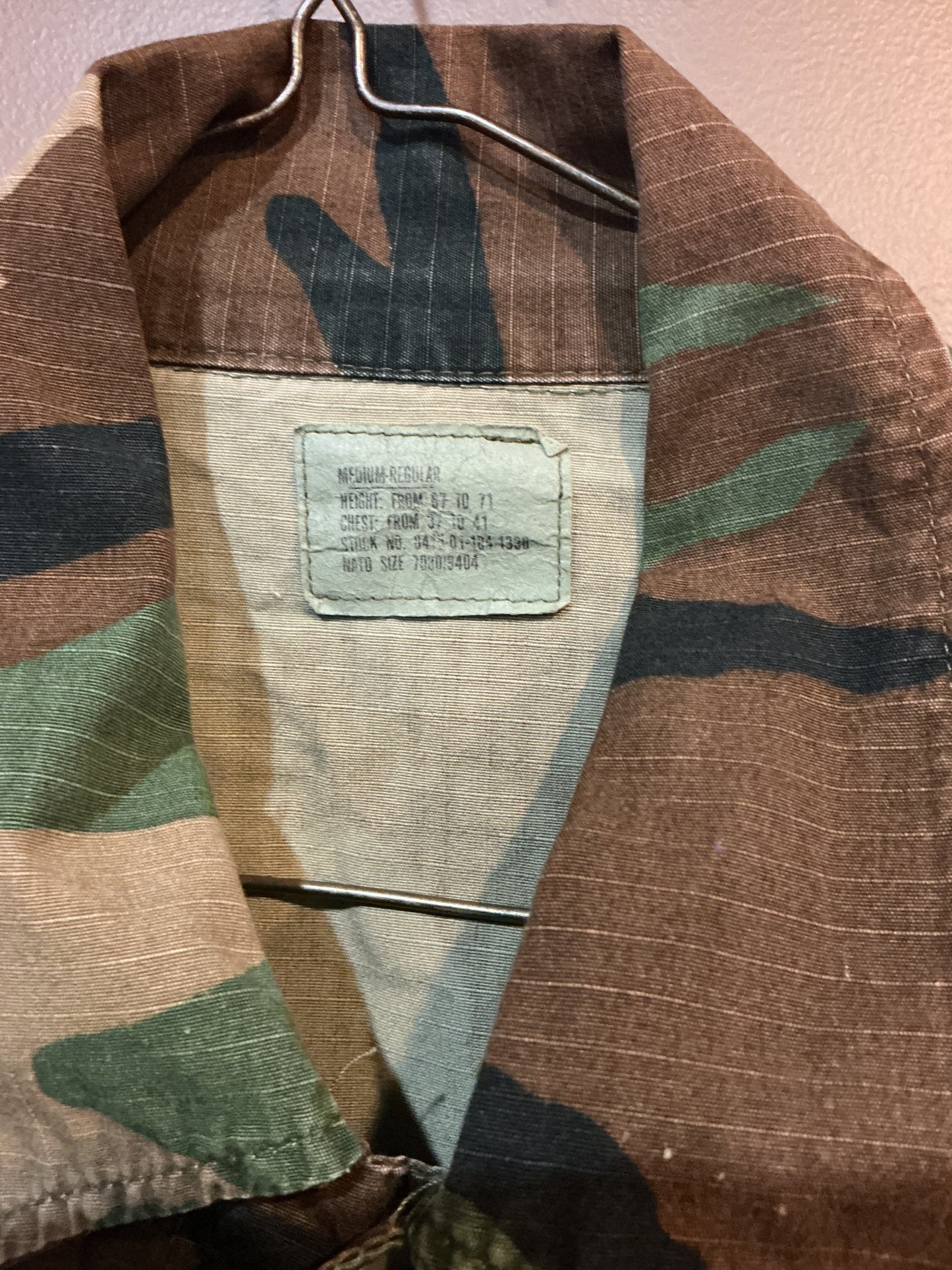 U.S. Woodland  BDU Shirt Size Medium Regular