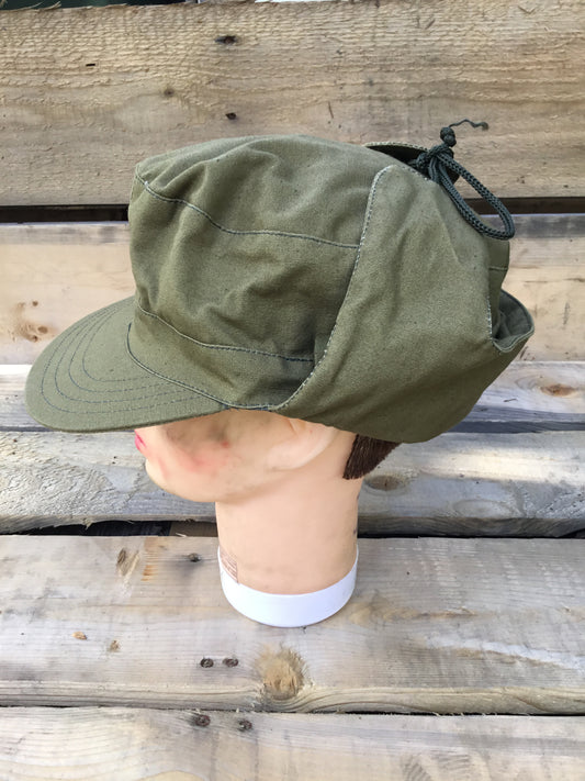 Russian Canvas type Desert Hat with neck Guard