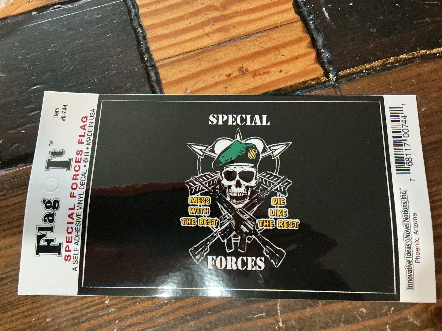 Special Forces ( Mess with Best ) Decal/Sticker