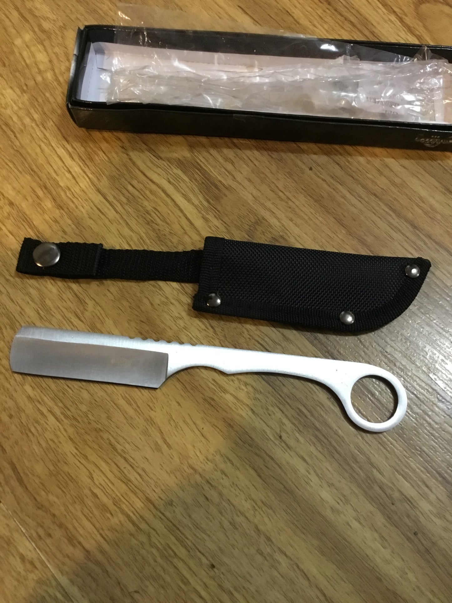 New Master Razor Knife with belt sheath