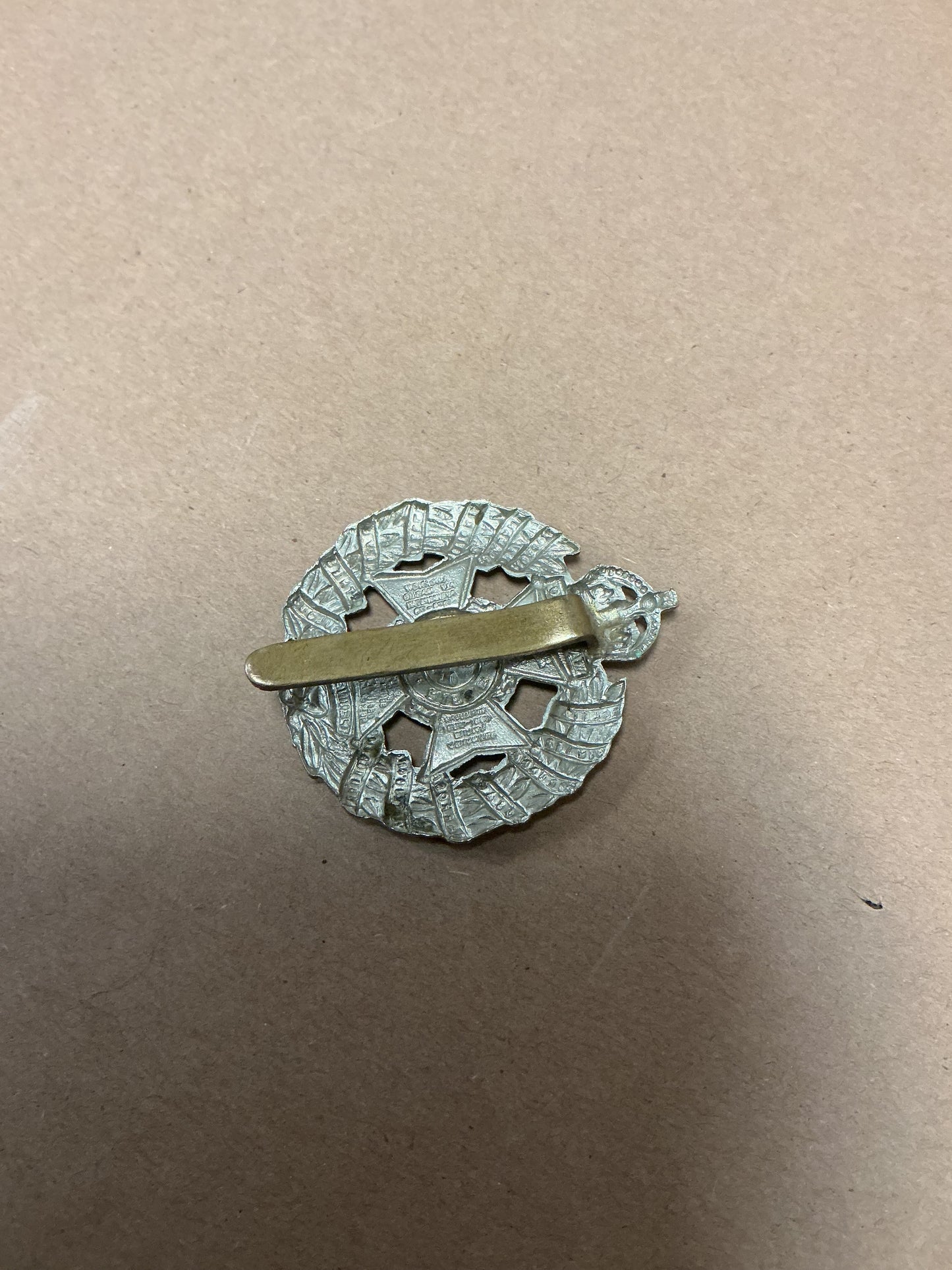 WW11 British Cap badge  Rifle Brigade  ( The Prince Consort’s Own)