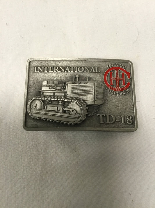 International TD-18 Dozer belt buckle