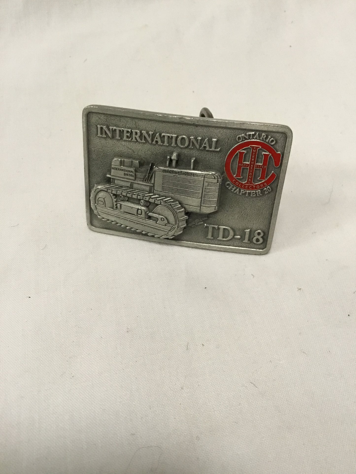 International TD-18 Dozer belt buckle