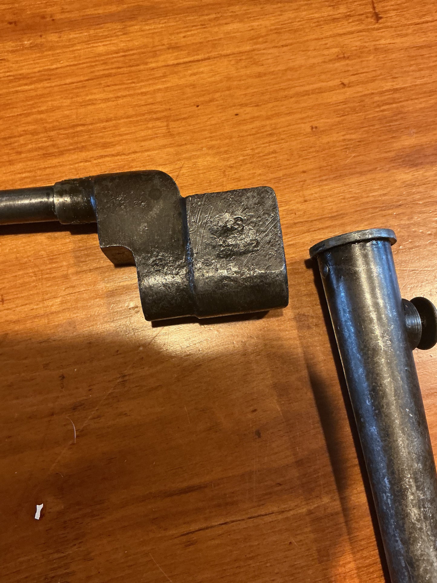 Enfield Spike Bayonet with  Scabbard No4 MK 11
