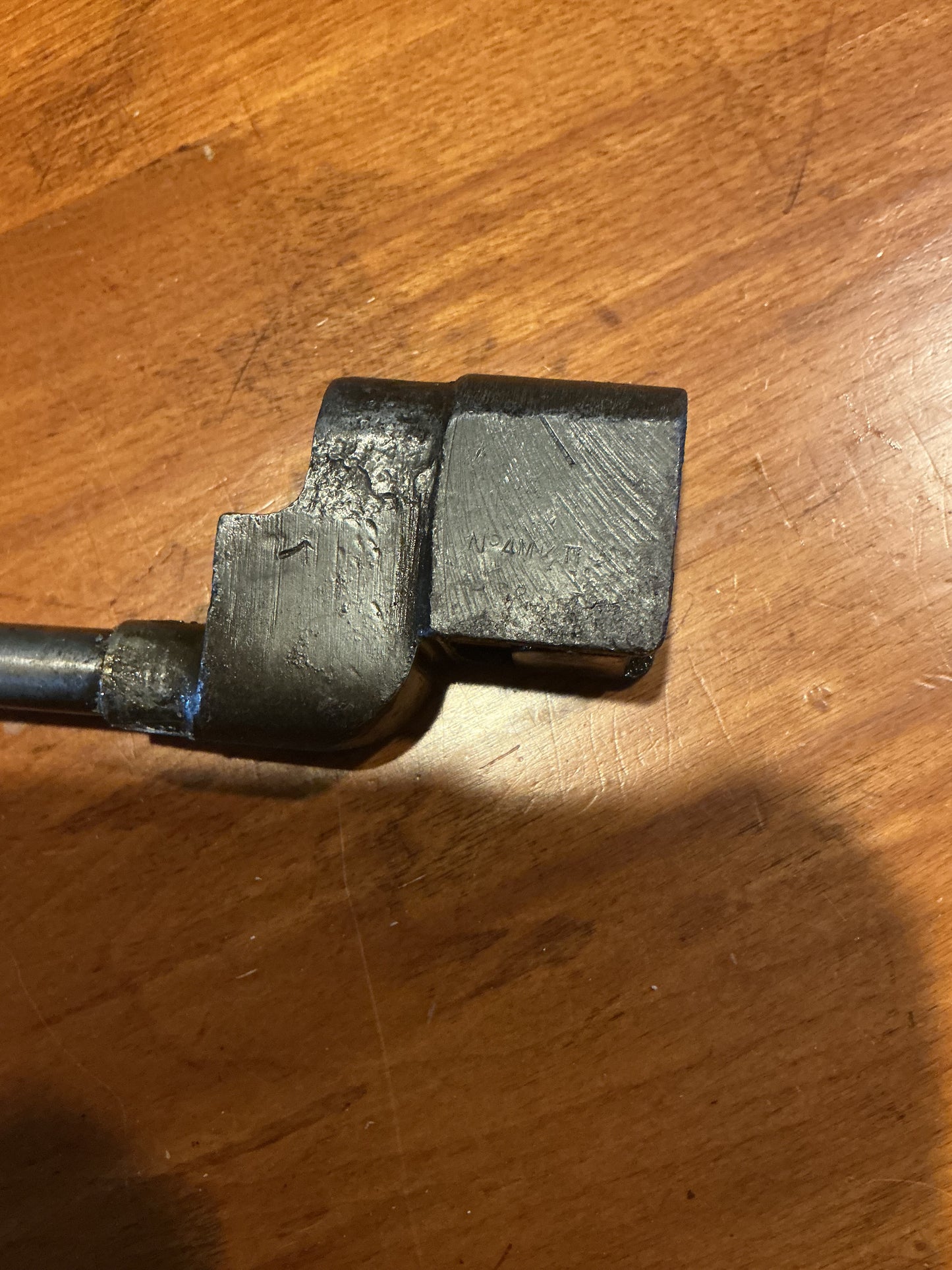 Enfield Spike Bayonet with  Scabbard No4 MK 11