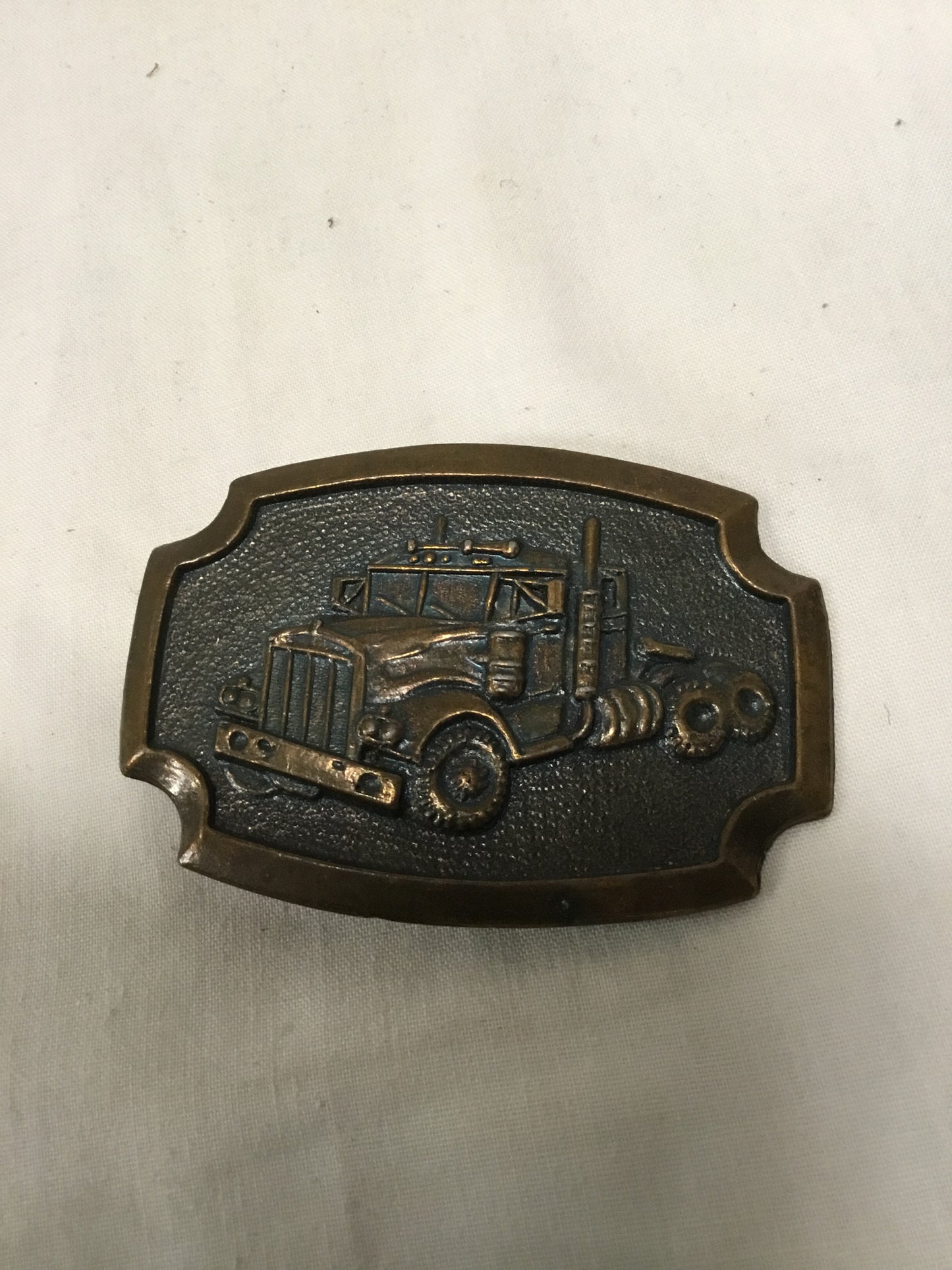 Vintage Mack Truck Belt Buckle