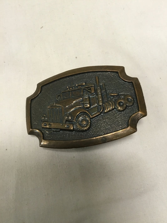 Vintage Mack Truck Belt Buckle