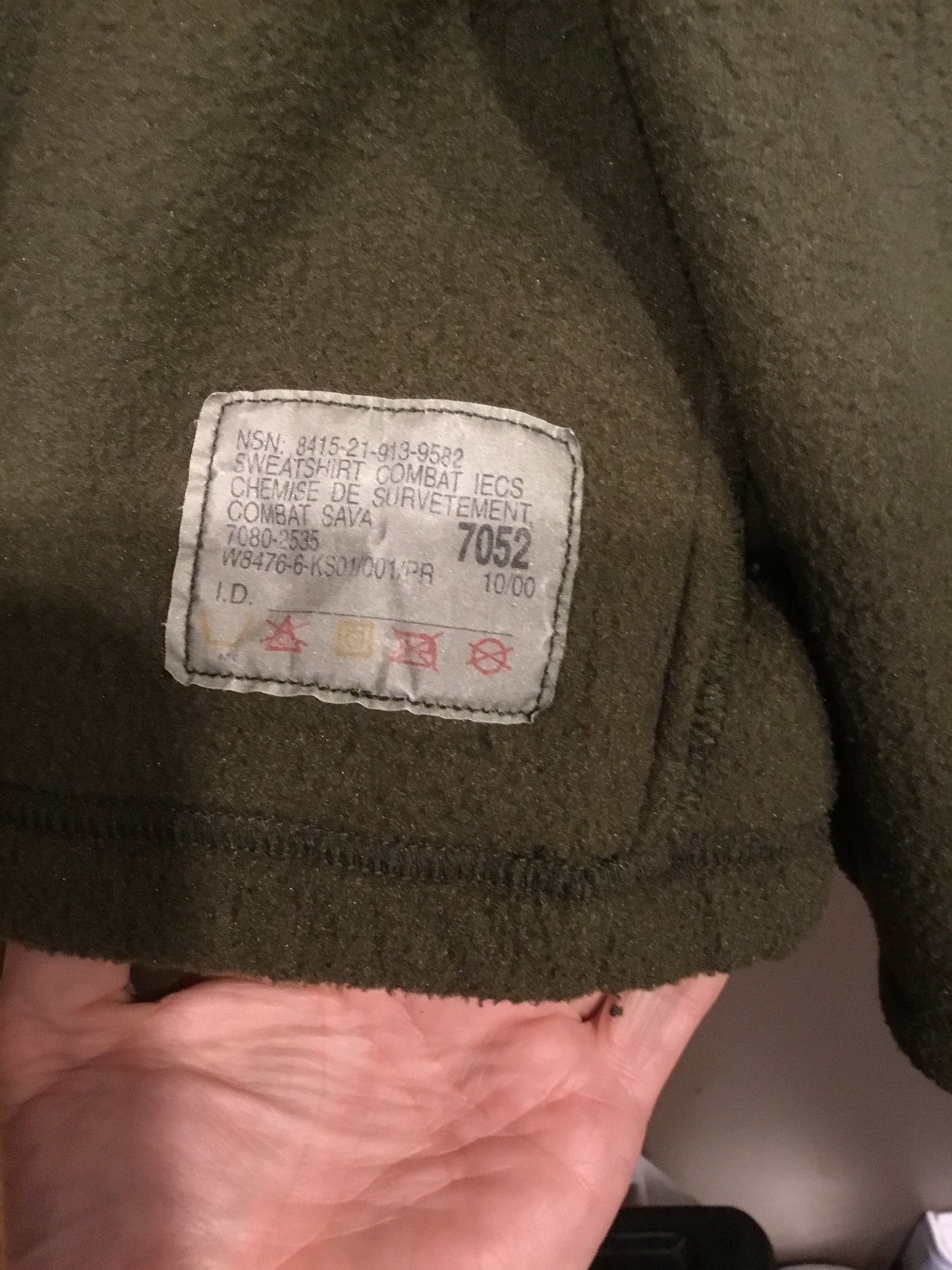 Canadian Military Polar Fleece Jacket X large – Roy's Army Surplus ...