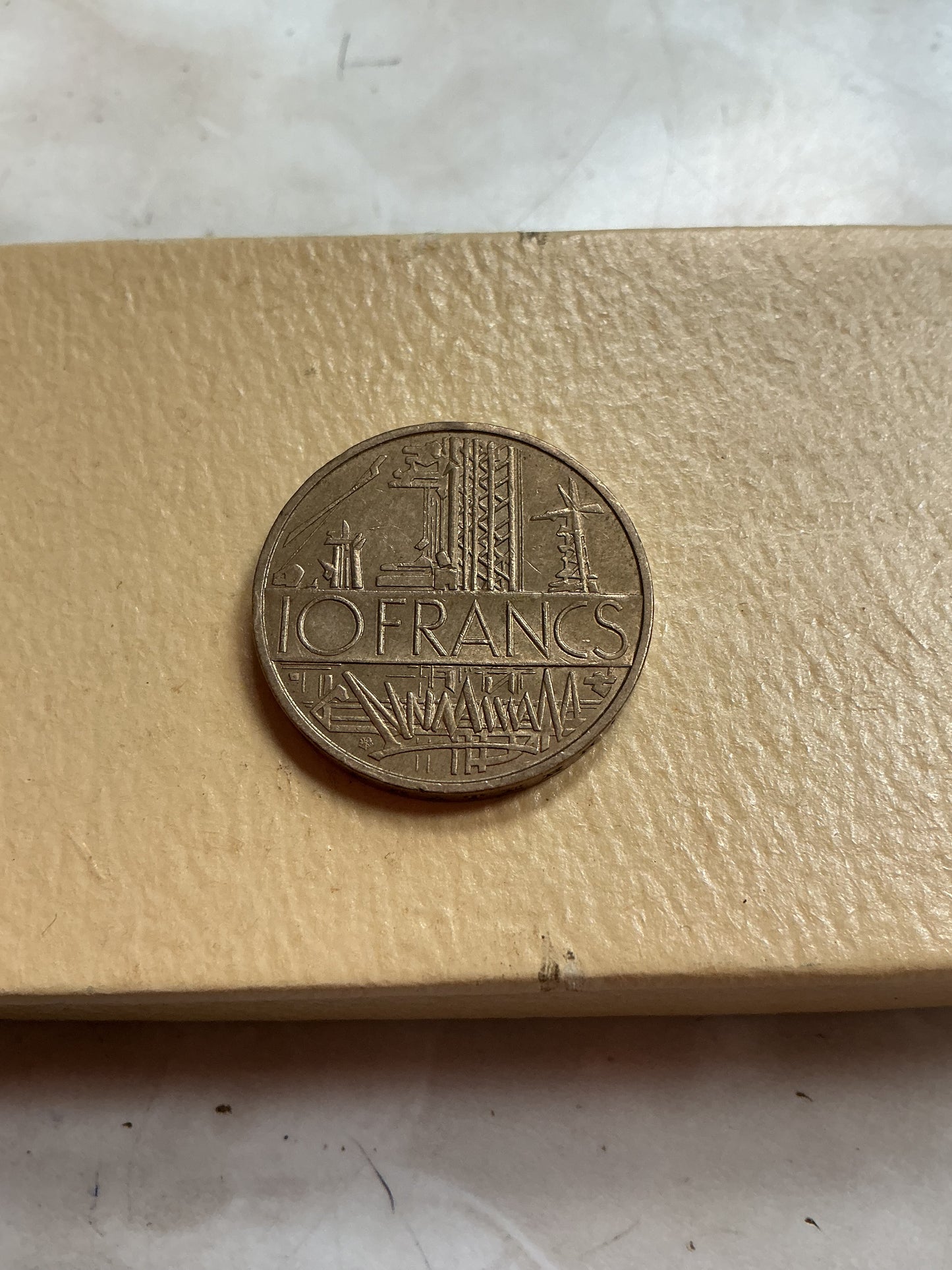 1979 10 Francs coin from France