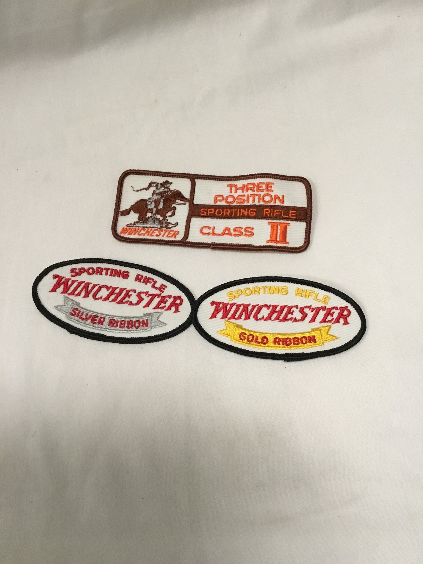 Lot of 3 Winchester Shooting Patches