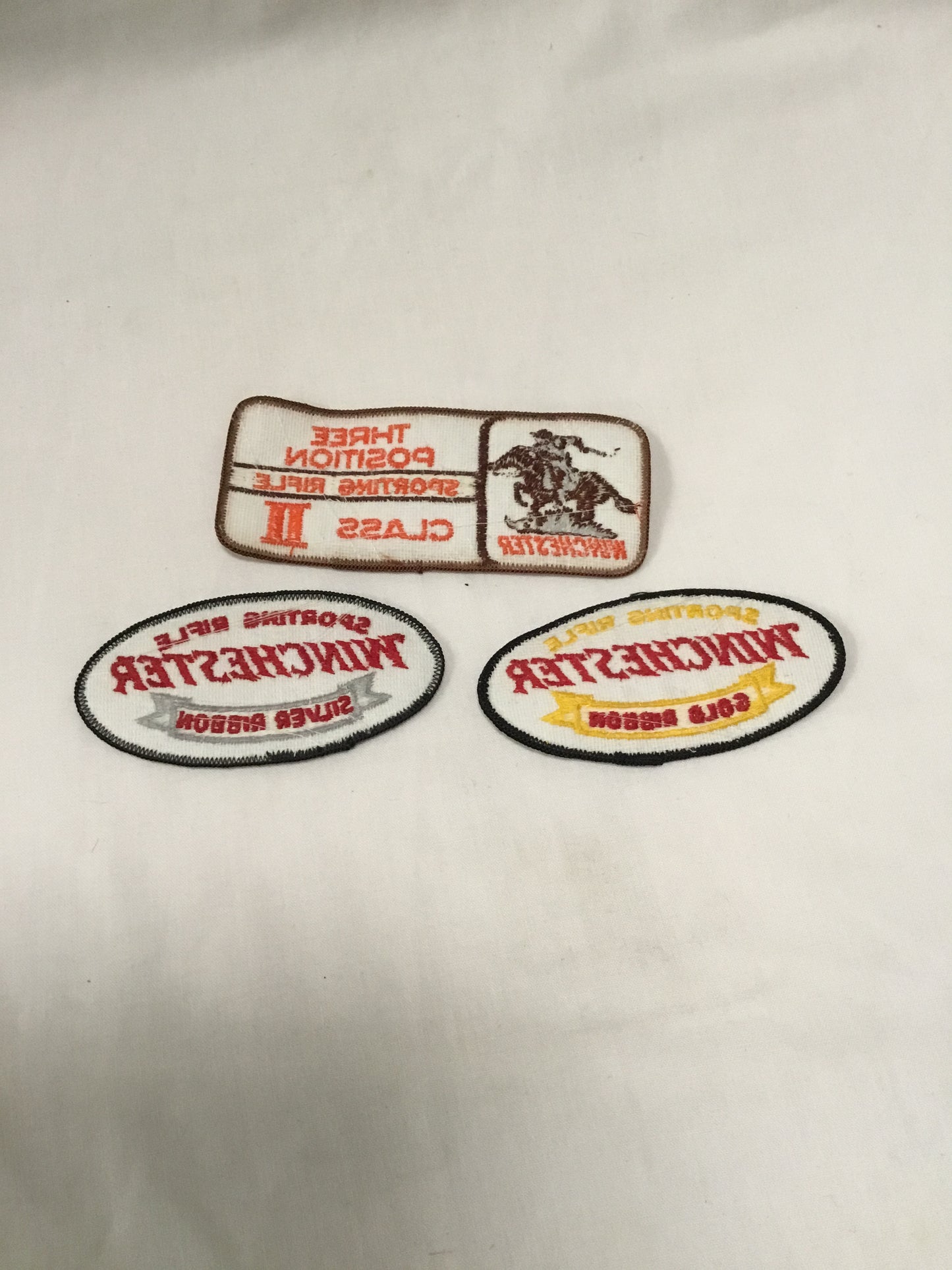 Lot of 3 Winchester Shooting Patches