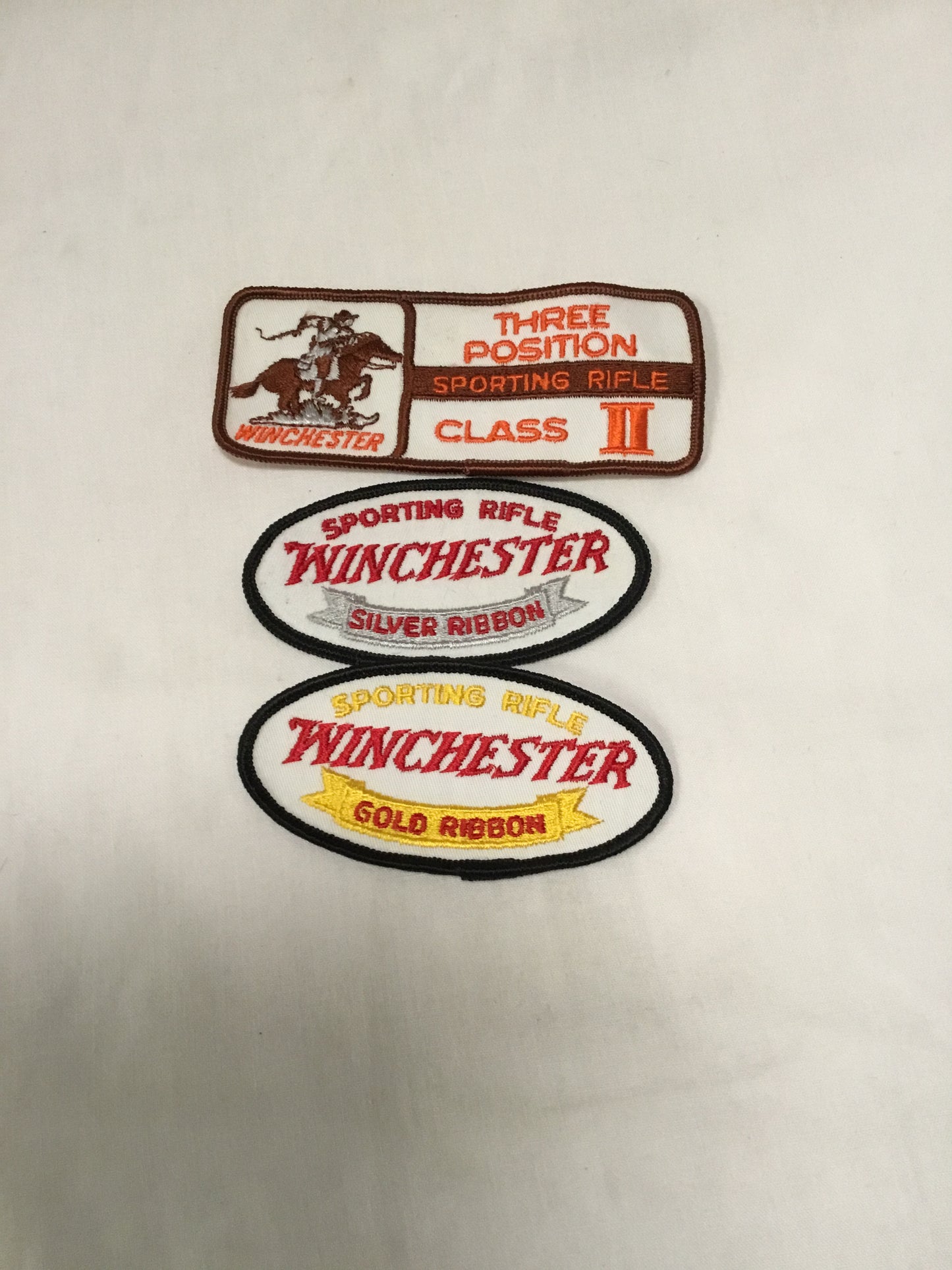 Lot of 3 Winchester Shooting Patches