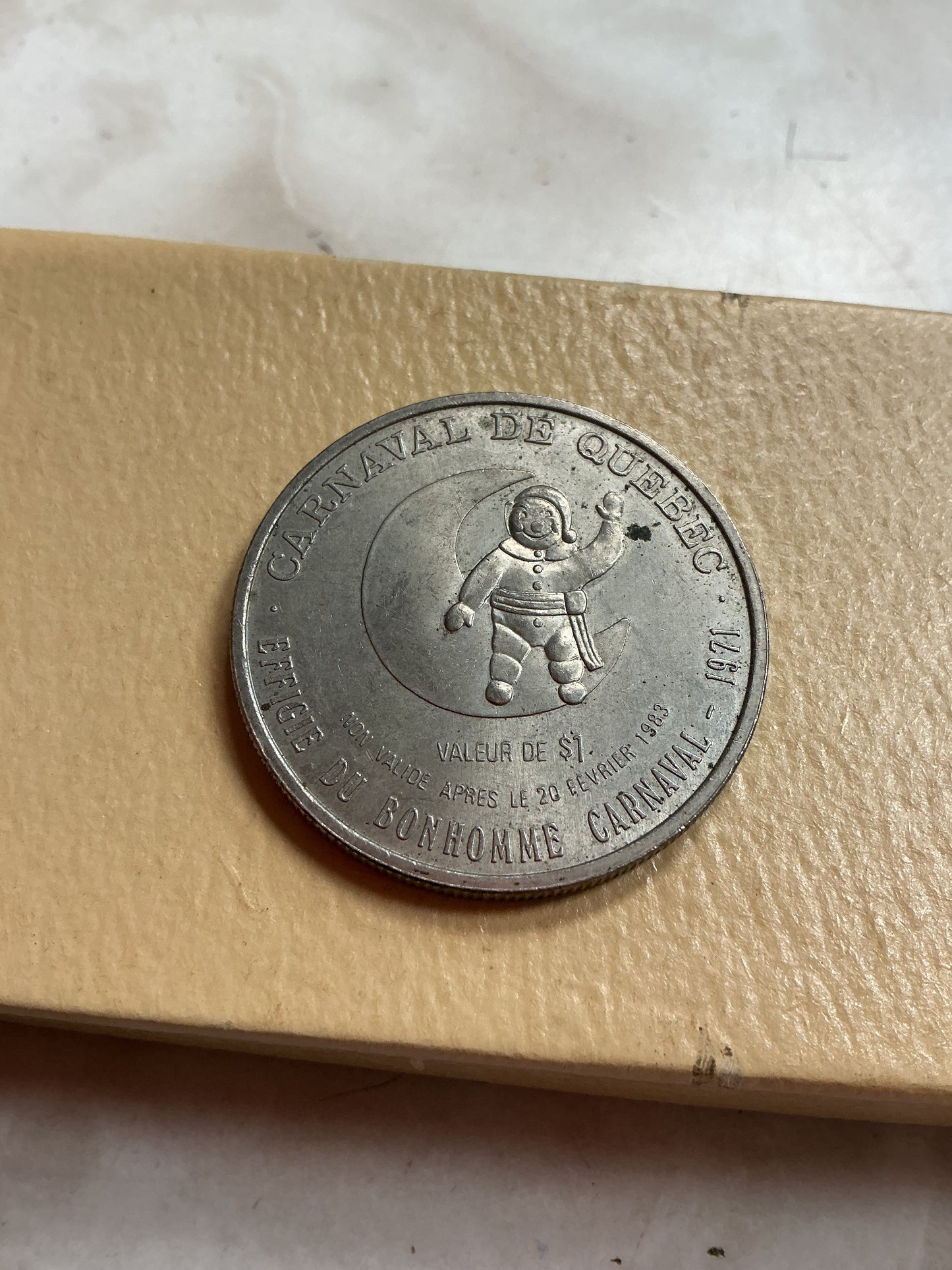 1983 Carnaval de Québec Trade Dollar