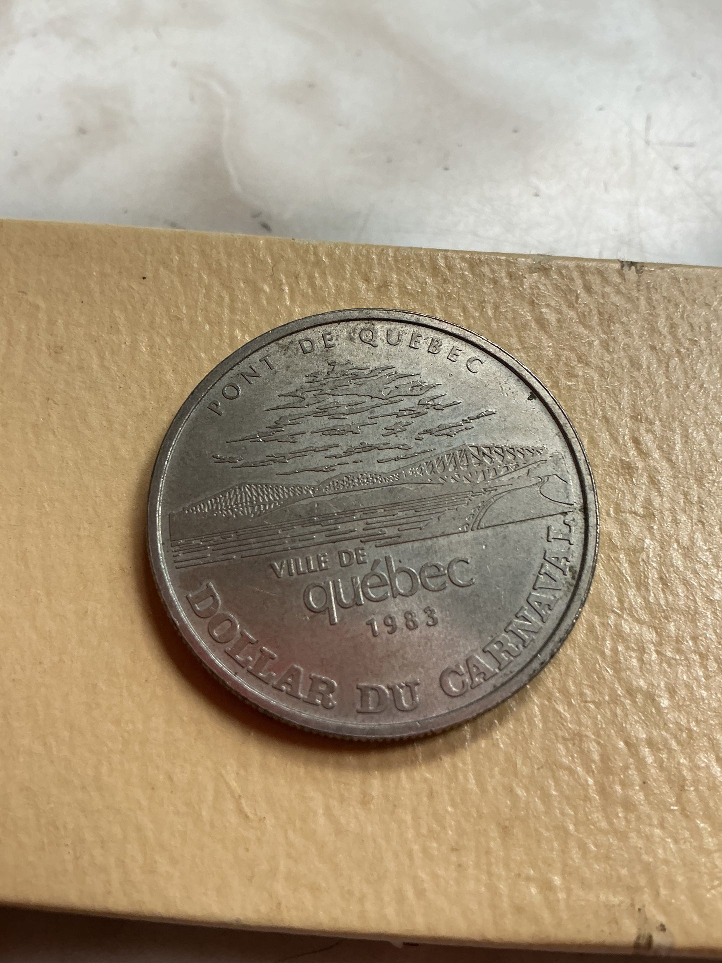 1983 Carnaval de Québec Trade Dollar