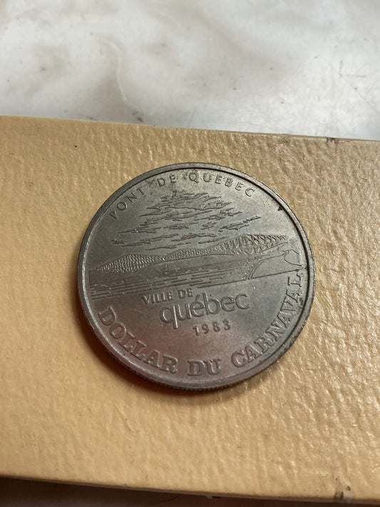 1983 Carnaval de Québec Trade Dollar