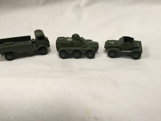 Lot of 3  Military Dinky Vehicles