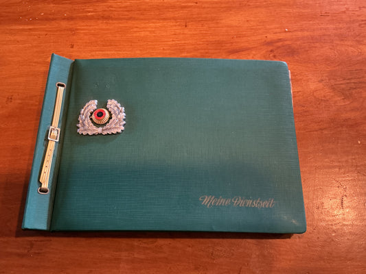 WEST GERMAN FEDERAL BORDER GUARD "MEINE DIENSTZEIT" SERVICE TIME PHOTO ALBUM