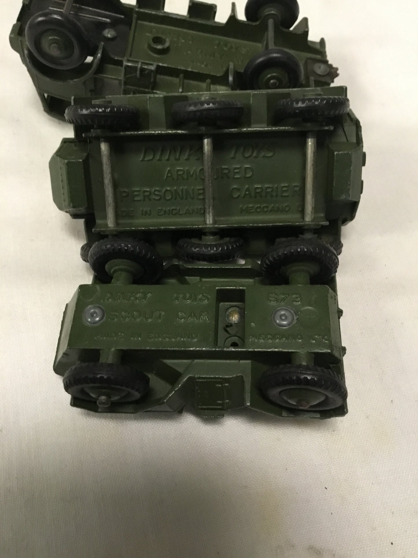 Lot of 3  Military Dinky Vehicles