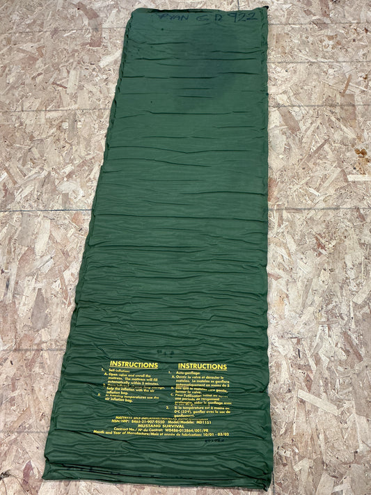 Military Self inflating Air-mattress Green Type