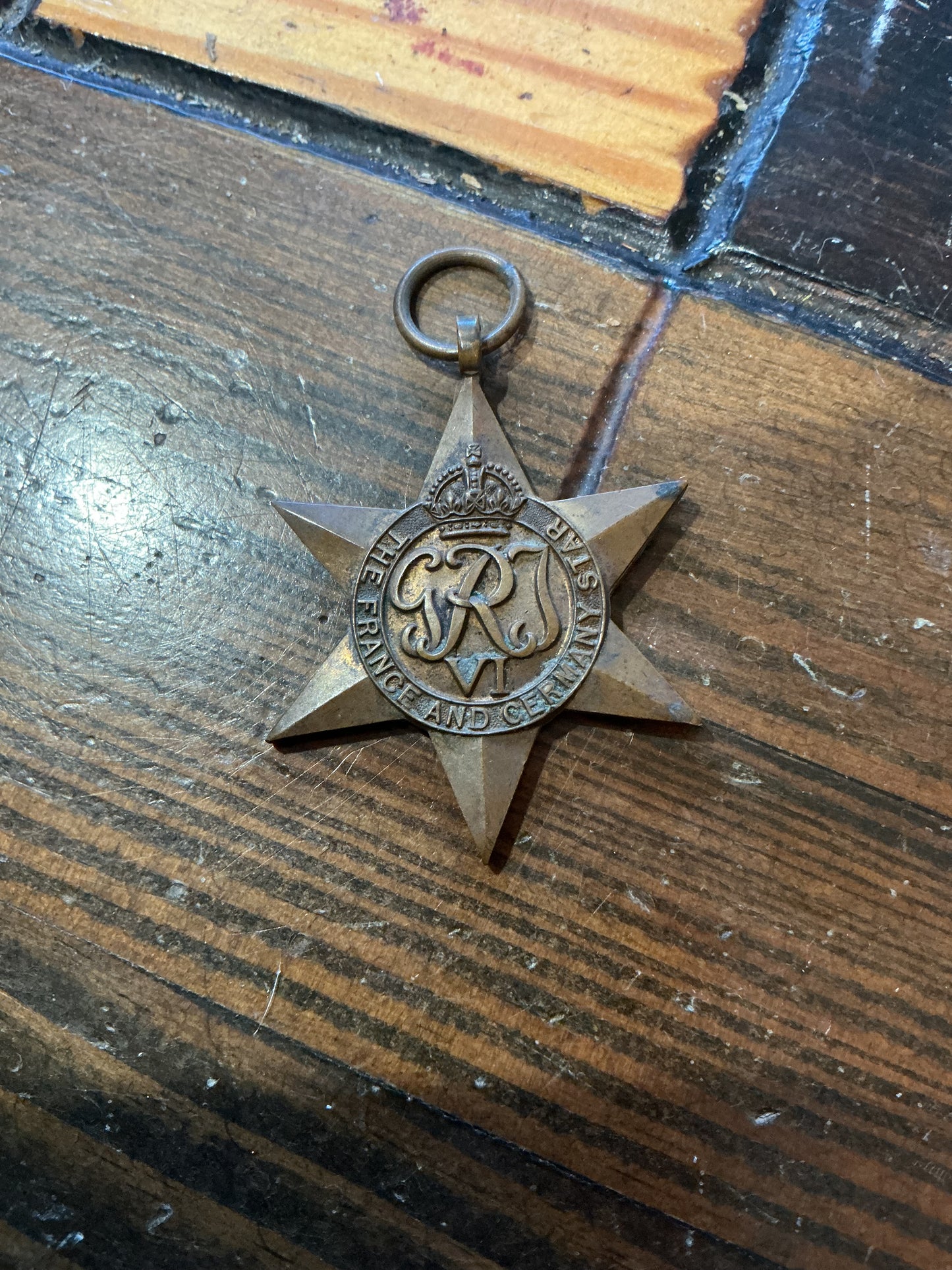 Original WW11  France and Germany Star