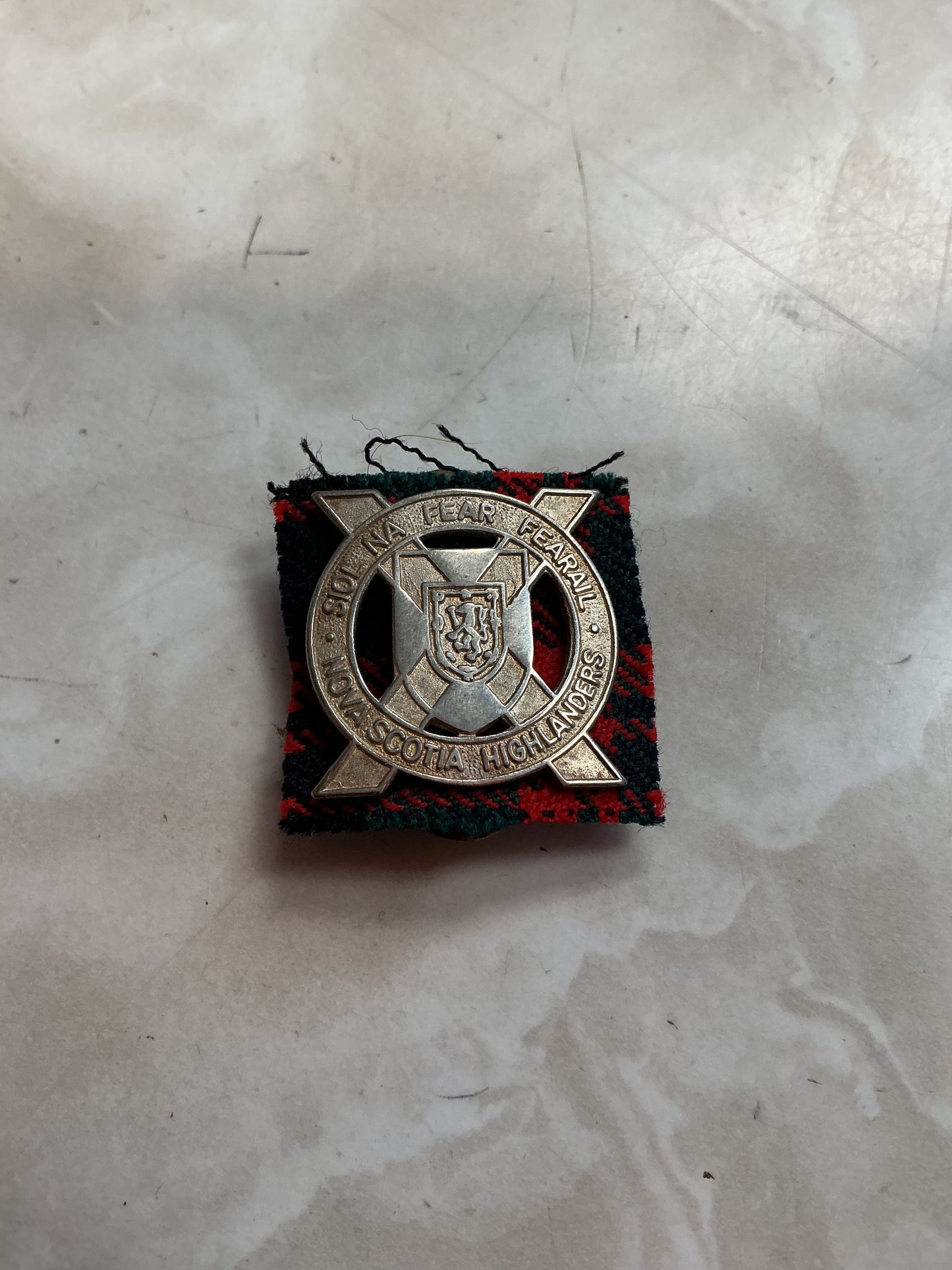 Vintage Nova Scotia Highlanders Pin/Badge