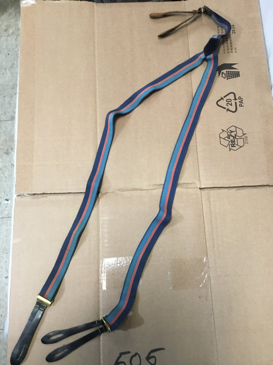 Early Military Suspenders with regimental colours