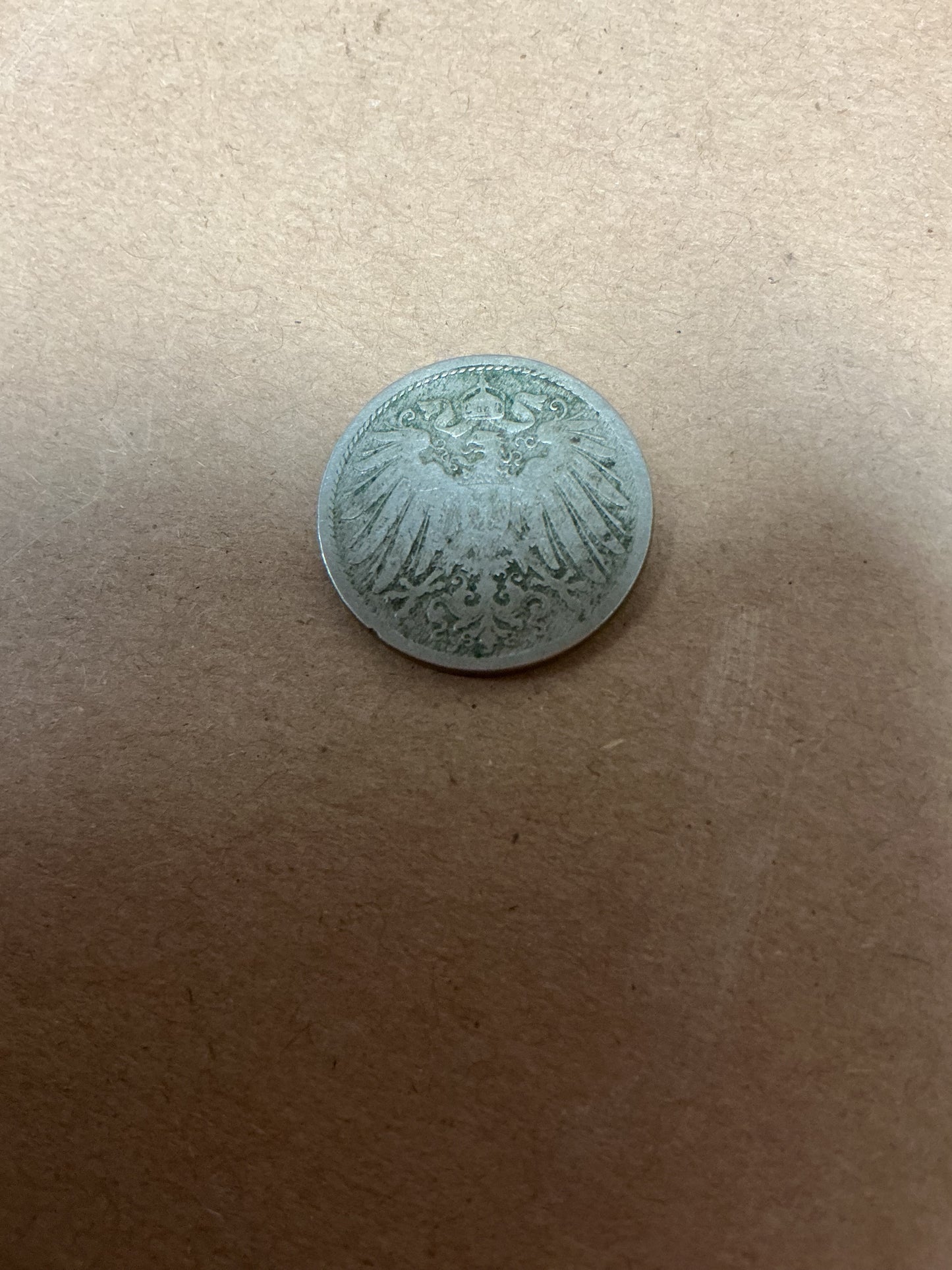 Germany 10 pfennig, 1891 In Circulated Condition