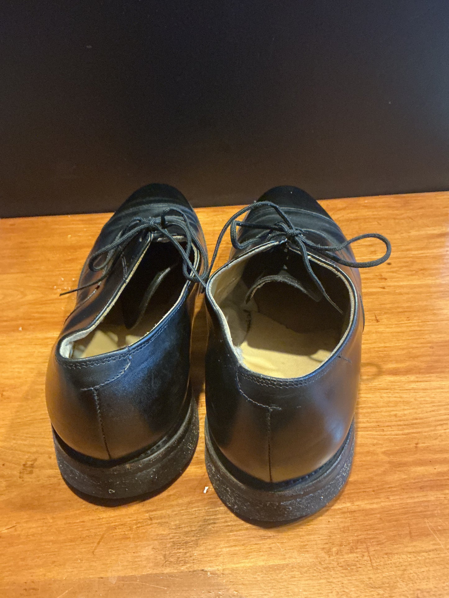 Canadian Military Dress Shoes Size 8 1/2 E.