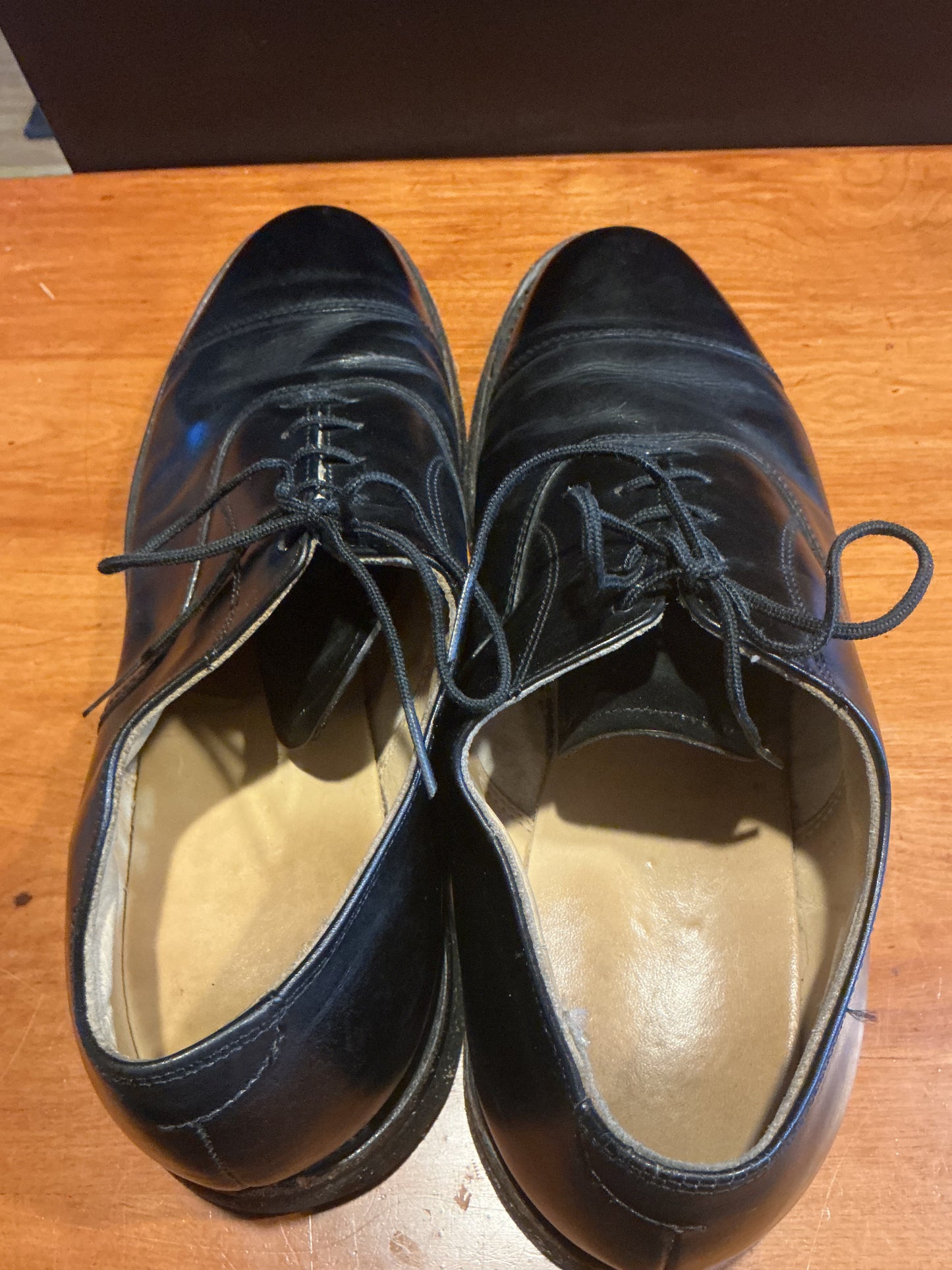 Canadian Military Dress Shoes Size 8 1/2 E.